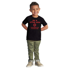 Little Sith Dark Side Infant Toddler T Shirt-Direct To Garment Print-Brisco Baby