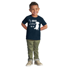 Brother is a Dog Infant Toddler T Shirt-Direct To Garment Print-Brisco Baby