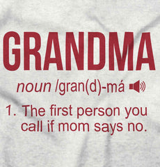 Grandma Infant Toddler T Shirt-Direct To Garment Print-Brisco Baby