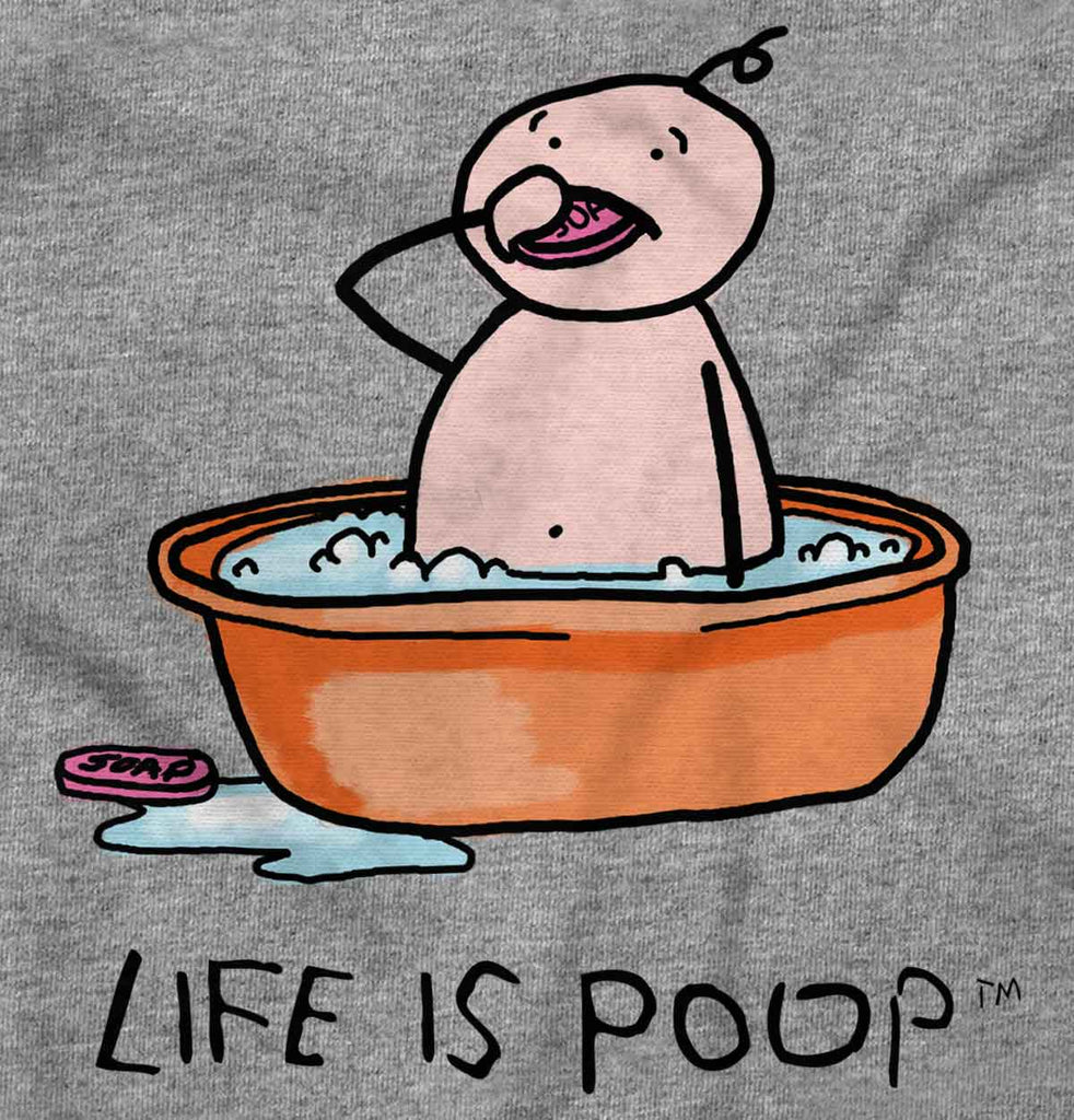 Eating Soap Infant Toddler T Shirt-Direct To Garment Print-Brisco Baby