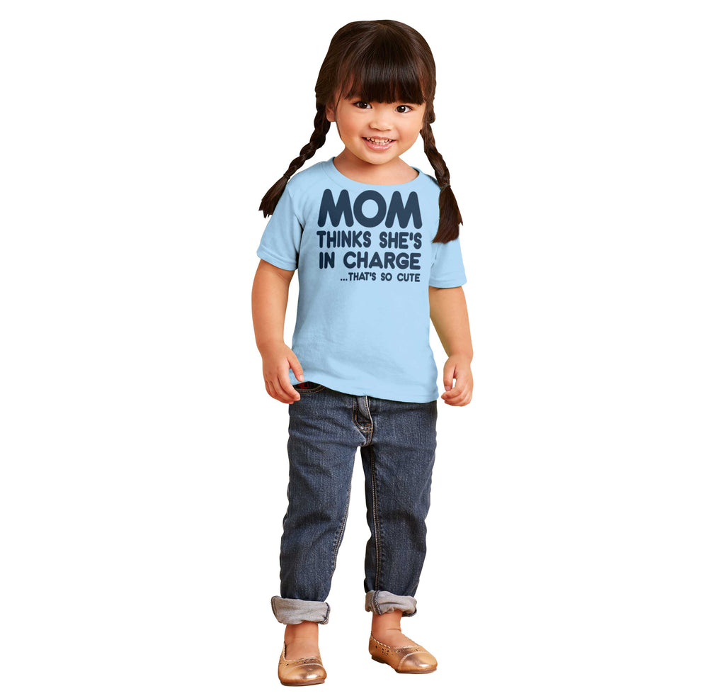 In Charge Infant Toddler T Shirt-Direct To Garment Print-Brisco Baby