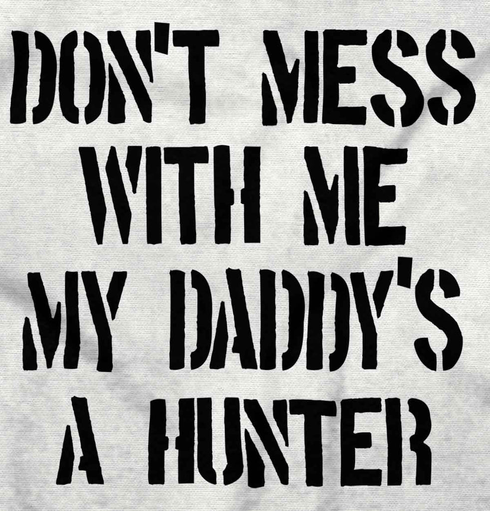 Daddy's A hunter Romper Bodysuit-Direct To Garment Print-Brisco Baby