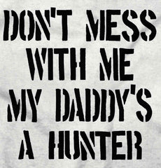 Daddy's A hunter Romper Bodysuit-Direct To Garment Print-Brisco Baby