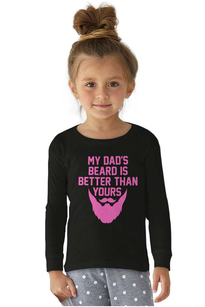 Dad's Beard Solid Baby Pajama Top-Direct To Garment Print-Brisco Baby