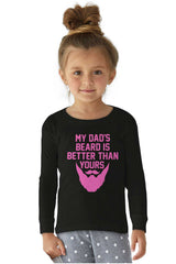 Dad's Beard Solid Baby Pajama Top-Direct To Garment Print-Brisco Baby