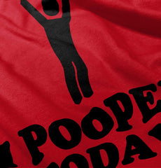 I Pooped Today Romper Bodysuit-Direct To Garment Print-Brisco Baby