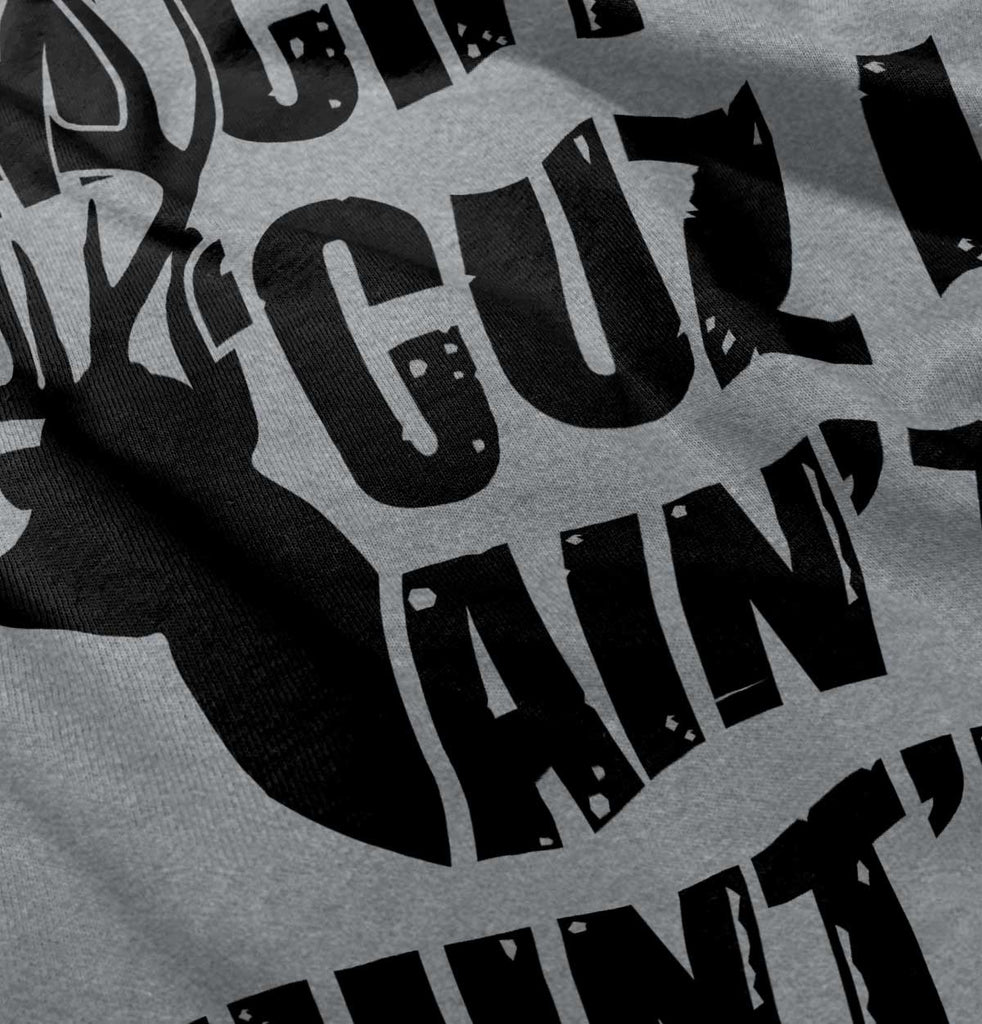 Cryin Cuz I Aint Huntin Romper Bodysuit-Direct To Garment Print-Brisco Baby