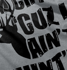 Cryin Cuz I Aint Huntin Romper Bodysuit-Direct To Garment Print-Brisco Baby