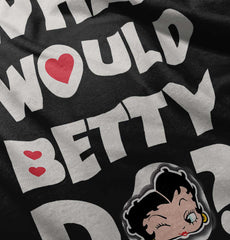 What Would Betty Do Romper Bodysuit-Direct To Garment Print-Brisco Baby