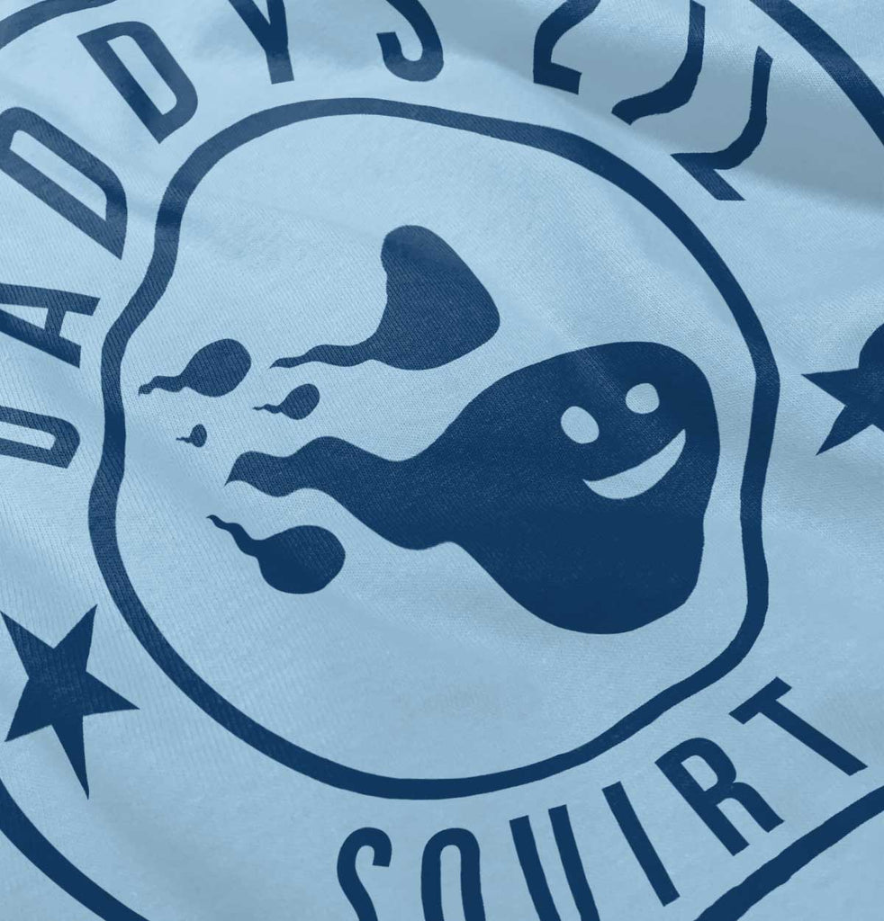 Daddy's Lil Squirt Romper Bodysuit-Direct To Garment Print-Brisco Baby