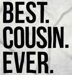 Best Cousin Ever Infant Baby Bib-Direct To Garment Print-Brisco Baby