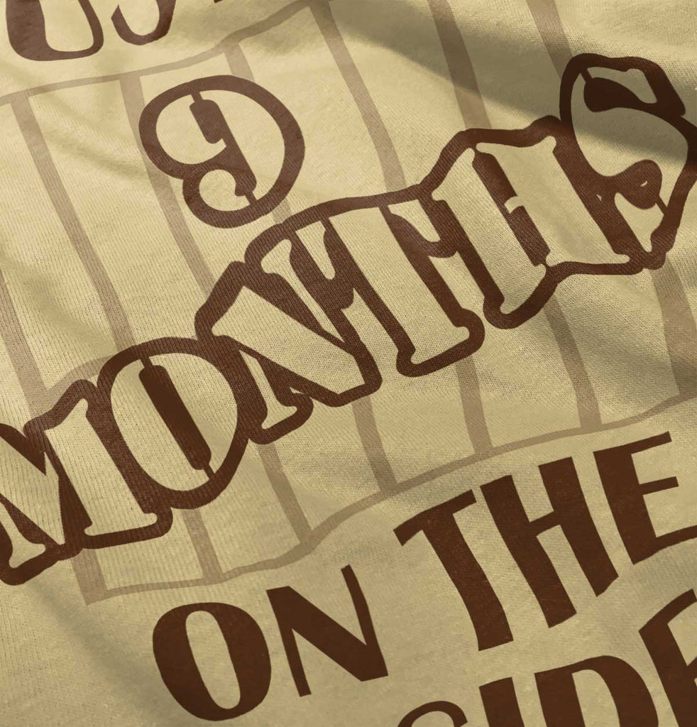 9 Months On The Inside Romper Bodysuit-Direct To Garment Print-Brisco Baby