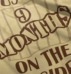 9 Months On The Inside Romper Bodysuit-Direct To Garment Print-Brisco Baby