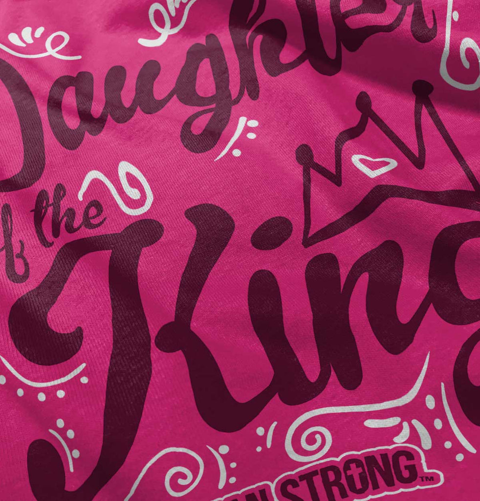 Daughter Of The King Solid Baby Pajama Top-Direct To Garment Print-Brisco Baby