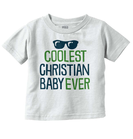 Coolest Christian Baby Infant Toddler T Shirt-Direct To Garment Print-Brisco Baby
