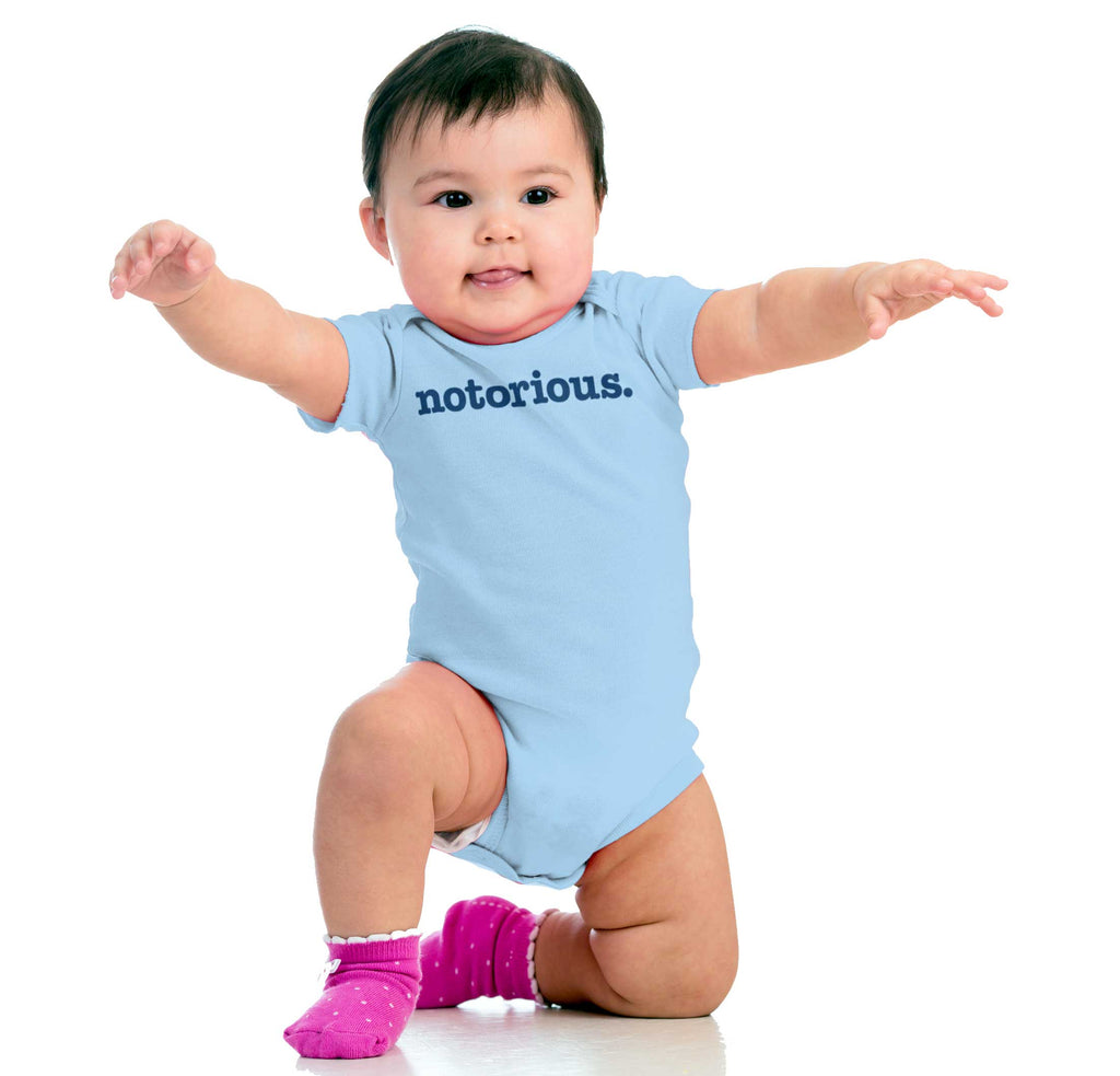 Notorious Romper Bodysuit-Direct To Garment Print-Brisco Baby