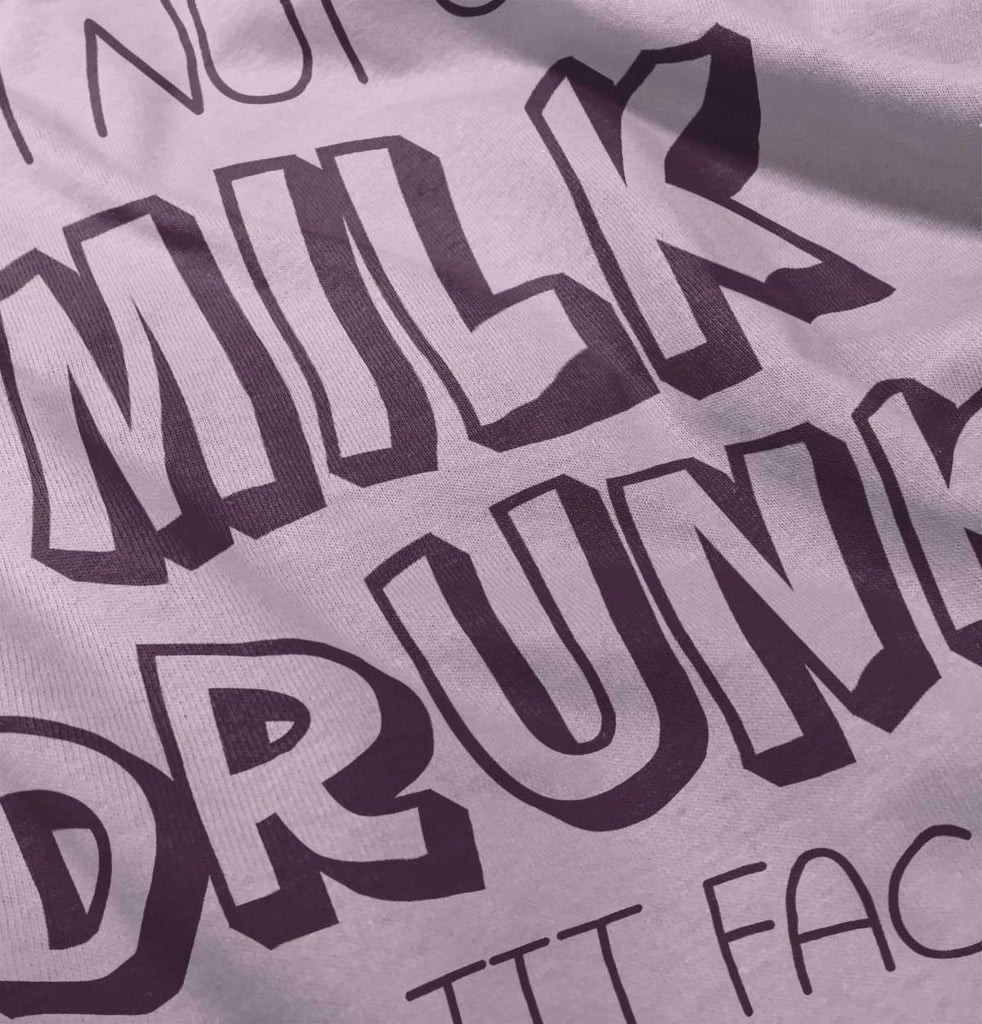 Milk Drunk Infant Baby Bib-Direct To Garment Print-Brisco Baby