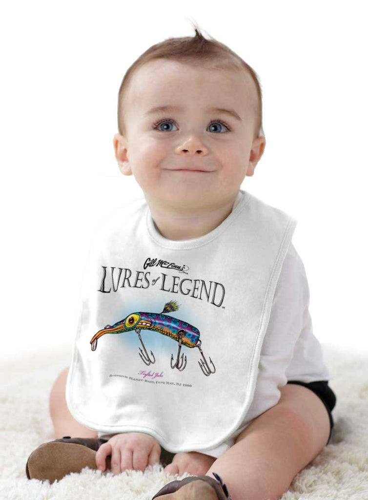 Tufted Jake Infant Baby Bib-Direct To Garment Print-Brisco Baby