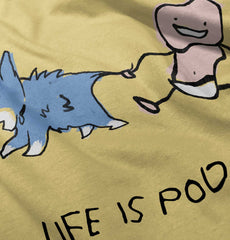 Dog Tail Infant Toddler T Shirt-Direct To Garment Print-Brisco Baby