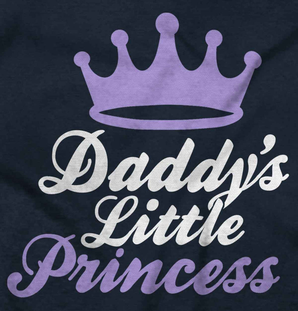 Daddy's Little Princess Romper Bodysuit-Direct To Garment Print-Brisco Baby