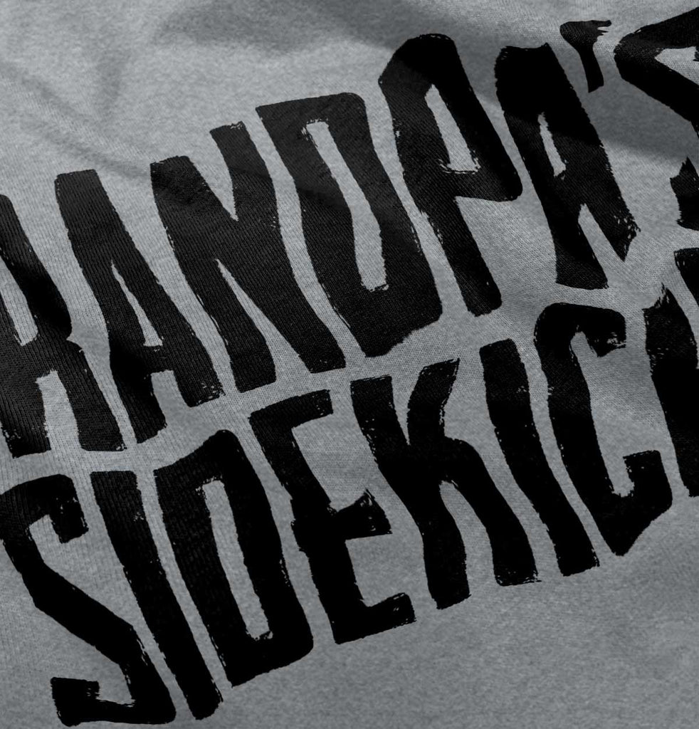 Grandpa's Sidekick Infant Toddler T Shirt-Direct To Garment Print-Brisco Baby