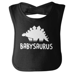 Babysaurus Infant Baby Bib-Direct To Garment Print-Brisco Baby