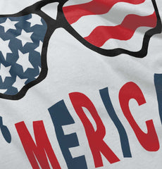 ‘merica Infant Toddler T Shirt-Direct To Garment Print-Brisco Baby