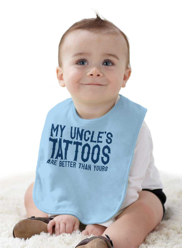 Better than yours Infant Baby Bib-Direct To Garment Print-Brisco Baby