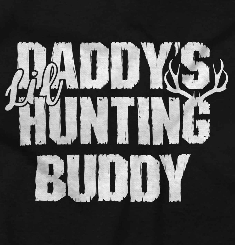Lil Hunting Buddy Infant Toddler T Shirt-Direct To Garment Print-Brisco Baby
