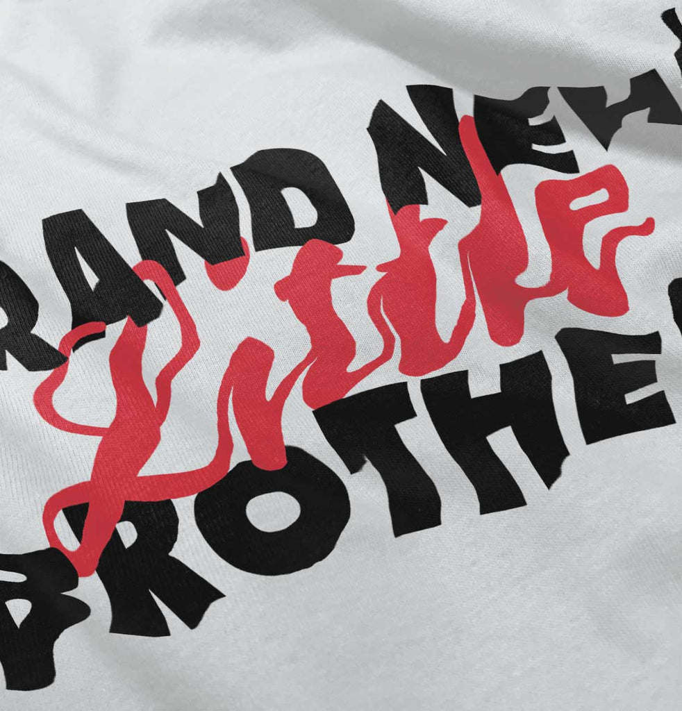 Brand New Little Brother Infant Toddler T Shirt-Direct To Garment Print-Brisco Baby