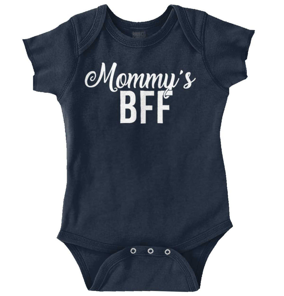 Mommy's BFF Romper Bodysuit-Direct To Garment Print-Brisco Baby