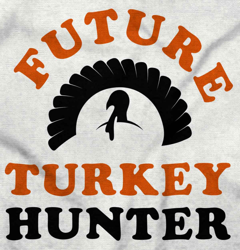Future Turkey Hunter Romper Bodysuit-Direct To Garment Print-Brisco Baby