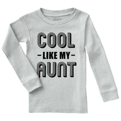 Aunt is Single Solid Long Sleeve T-Direct To Garment Print-Brisco Baby