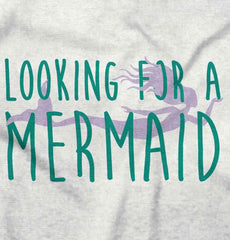 Looking For A Mermaid Infant Baby Bib-Direct To Garment Print-Brisco Baby