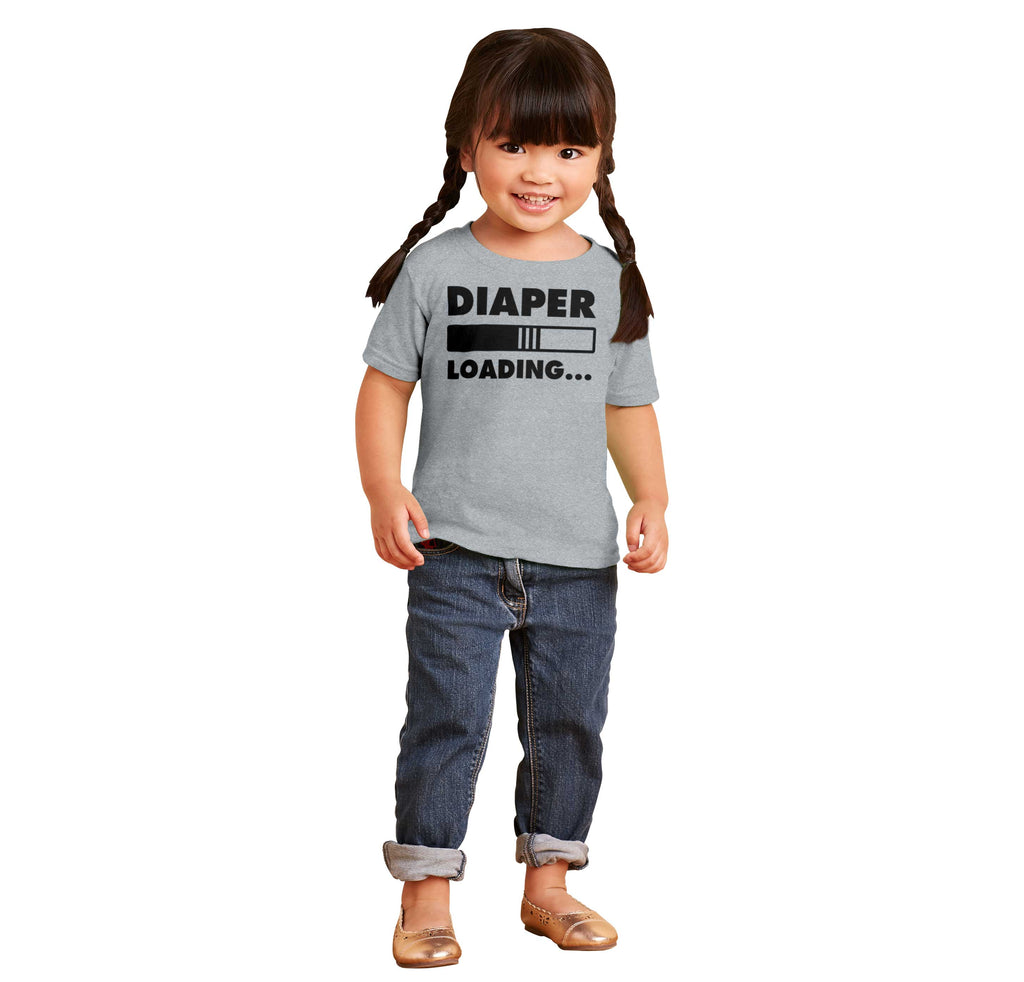 Loading Diaper Infant Toddler T Shirt-Direct To Garment Print-Brisco Baby