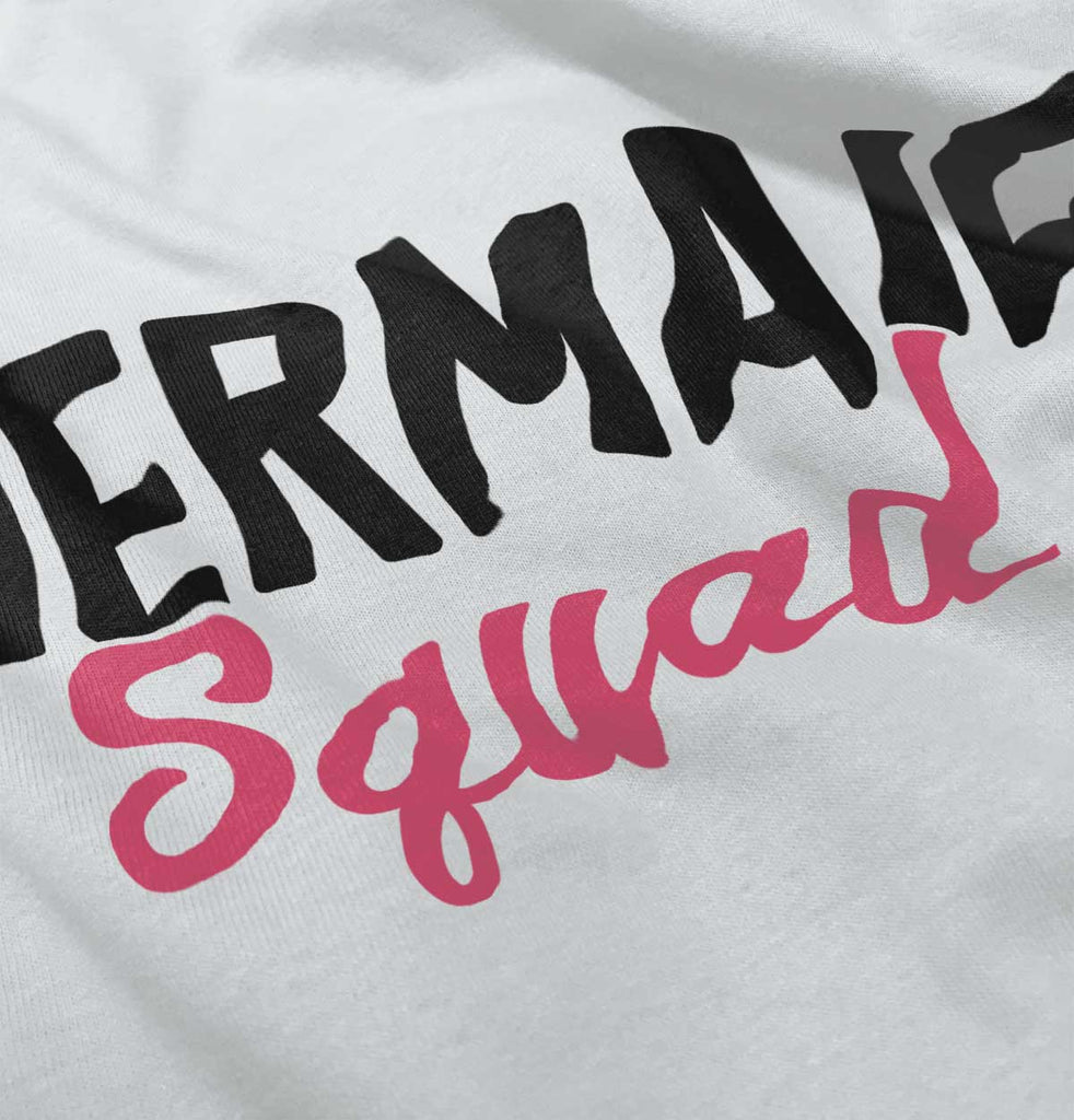 Mermaid Squad Romper Bodysuit-Direct To Garment Print-Brisco Baby