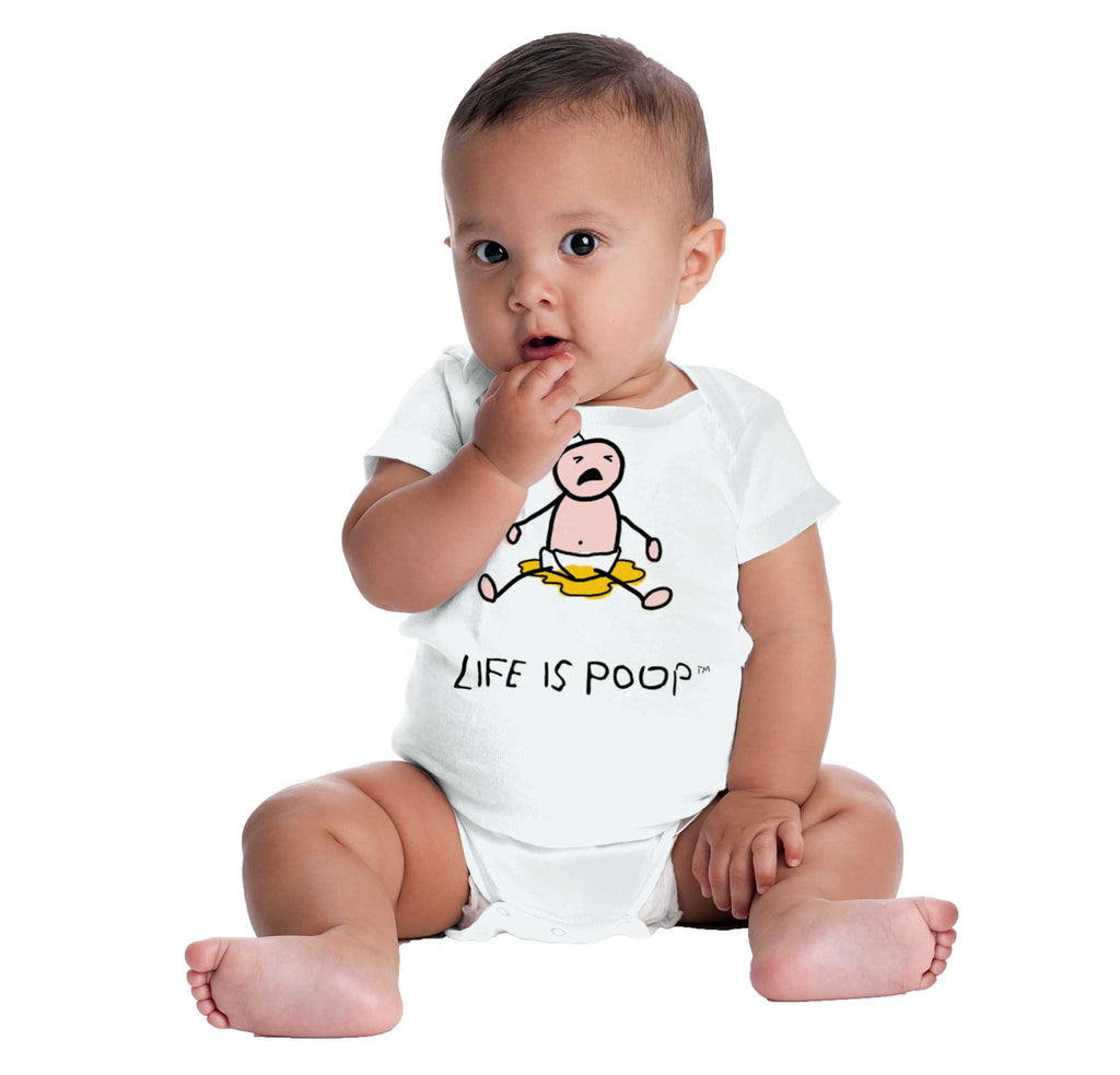 Baby Accident Romper Bodysuit-Direct To Garment Print-Brisco Baby