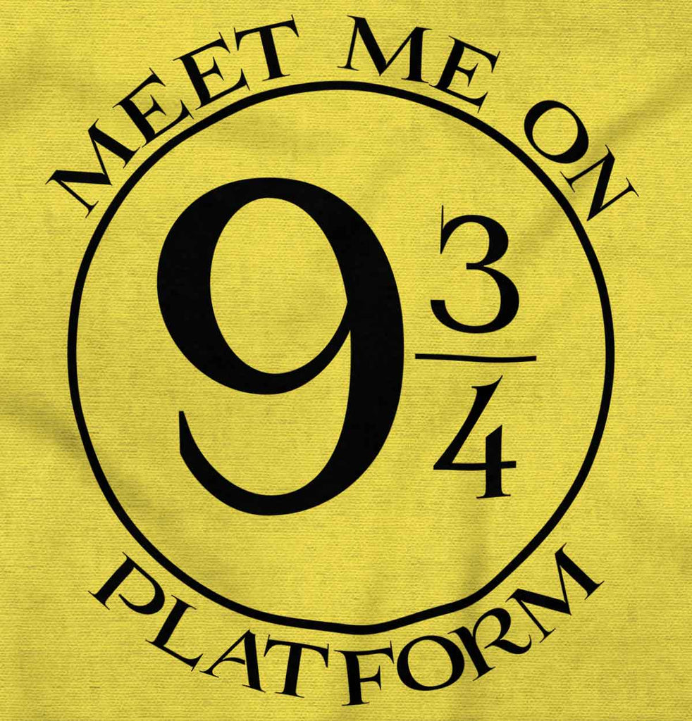 Meet Platform 9 3/4 Romper Bodysuit-Direct To Garment Print-Brisco Baby