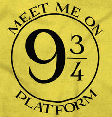 Meet Platform 9 3/4 Romper Bodysuit-Direct To Garment Print-Brisco Baby