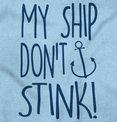 Ship Don't Stink Romper Bodysuit-Direct To Garment Print-Brisco Baby