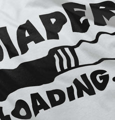 Loading Diaper Infant Baby Bib-Direct To Garment Print-Brisco Baby