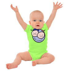 Boy and Girl Logo Romper Bodysuit-Direct To Garment Print-Brisco Baby