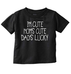 Dad's Lucky Infant Toddler T Shirt-Direct To Garment Print-Brisco Baby