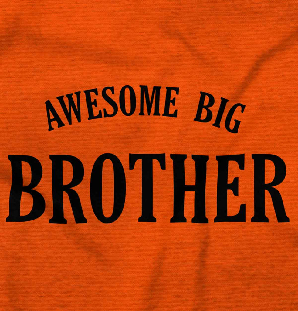 Awesome Big Brother Romper Bodysuit-Direct To Garment Print-Brisco Baby