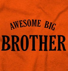 Awesome Big Brother Romper Bodysuit-Direct To Garment Print-Brisco Baby
