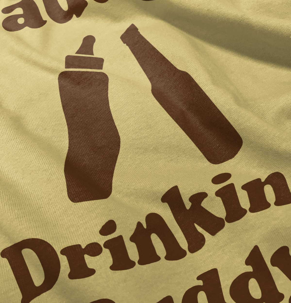 Drinking Buddy Infant Toddler T Shirt-Direct To Garment Print-Brisco Baby