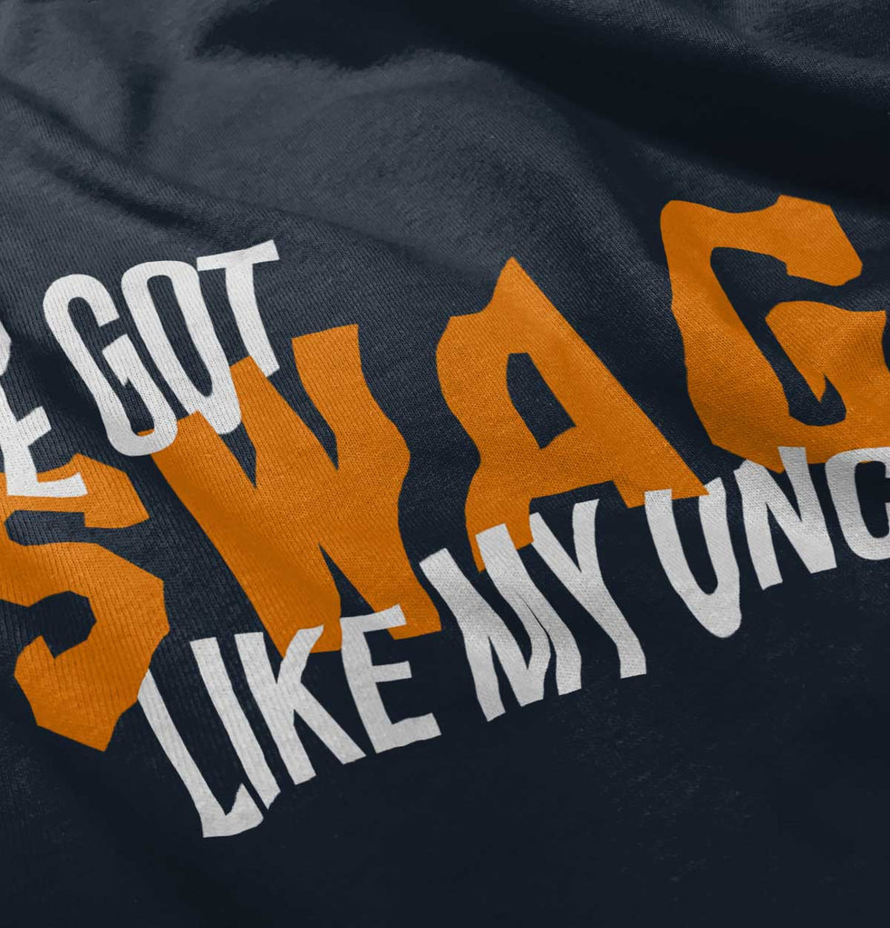 Swag Like My Uncle Romper Bodysuit-Direct To Garment Print-Brisco Baby