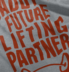 Lifting Partner Toddler Baseball-Direct To Garment Print-Brisco Baby