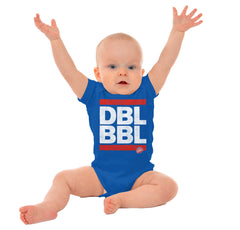 DBL BBL Romper Bodysuit-Direct To Garment Print-Brisco Baby