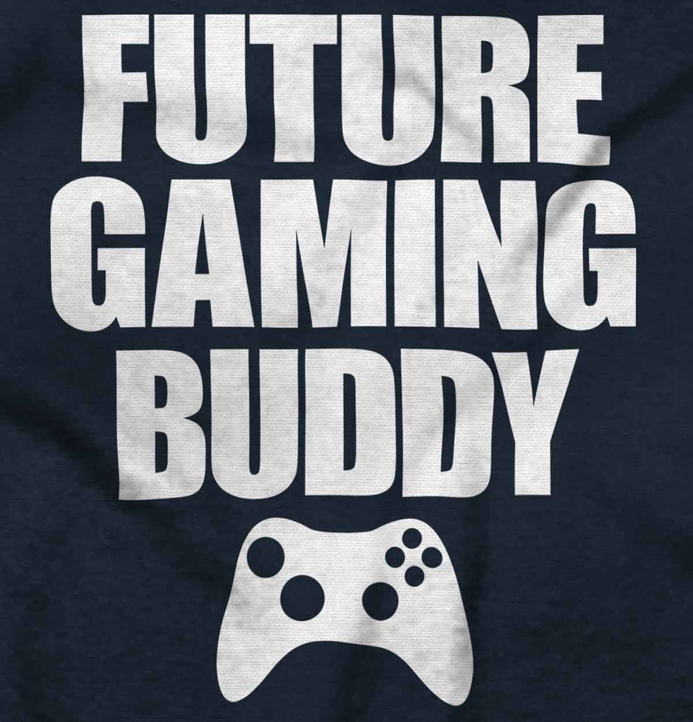 Future Gaming Buddy Solid Baby Pajama Top-Direct To Garment Print-Brisco Baby